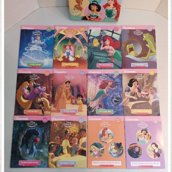Disney Princess Phonics Reading Program - 12 phonics books - Picture 2 of 6